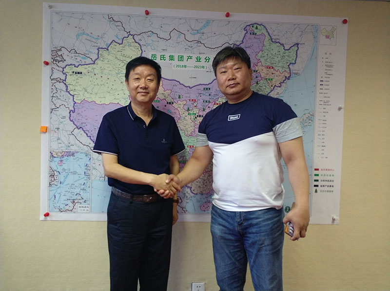 岳氏集團(tuán)與（株）韓國JINTECH公司達(dá)成初步合作共識(shí)